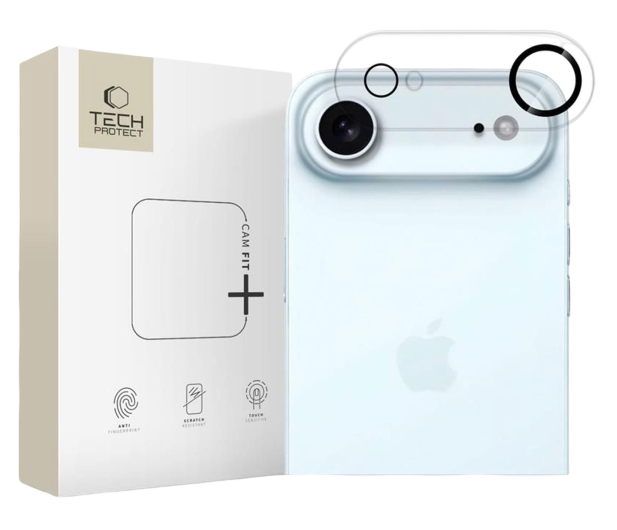 Tech-Protect Cam Fit+ do Iphone 17 Air Clear - 1359595 - zdjęcie